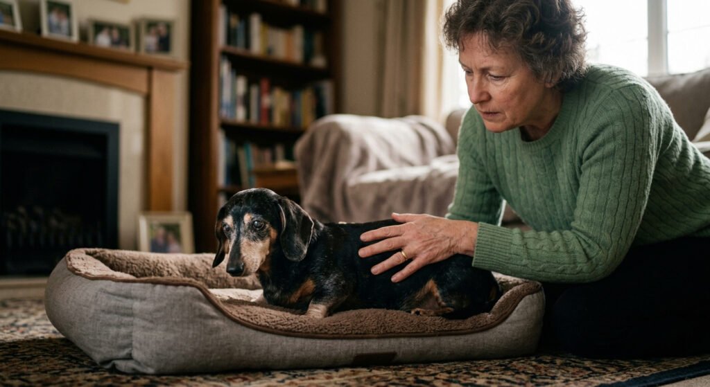 senior Dachshund Back Pain