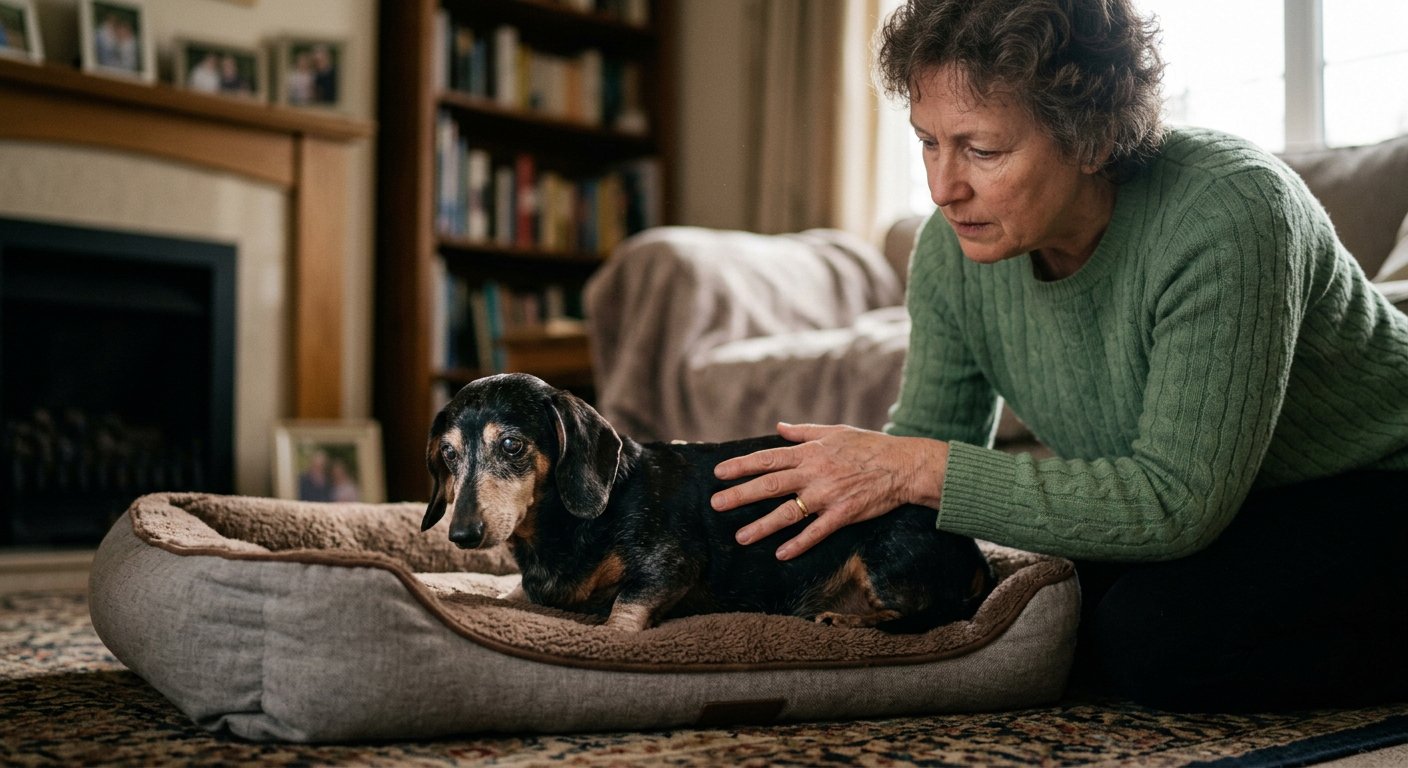 senior Dachshund Back Pain